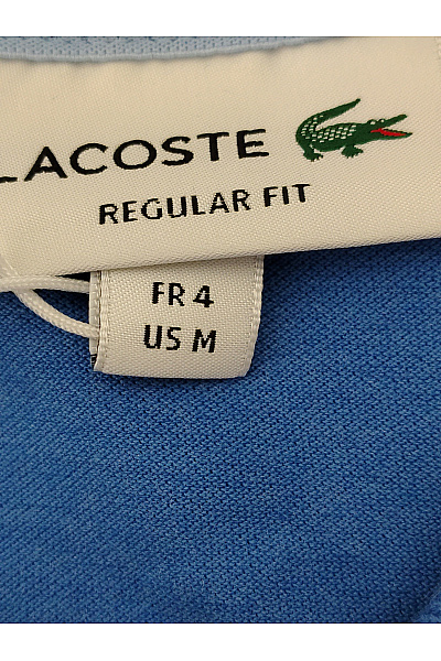 LACOSTE Pánské bavlněné polo tričko s krátkým rukávem a potiskem Vel. M | LACOSTE | obrázek 8
