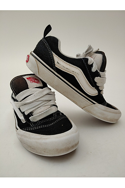 Vans tenisky Knu Skool Černobílé Vel. US 37 | Vans | obrázek 5