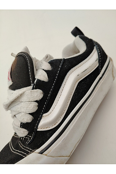 Vans tenisky Knu Skool Černobílé Vel. US 37 | Vans | obrázek 7
