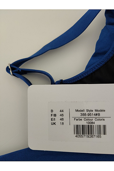 FERAUD PARIS Modré jednodílné zeštíhlující plavky pro plnoštíhlé Vel. 44 | FERAUD PARIS | obrázek 6