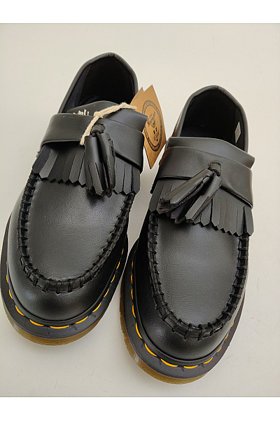 Dr.Martens Černé dámské polobotky s třásněmi a platformou Velikost EU 38 | Dr.Martens | obrázek 6