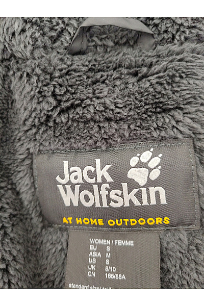 Jack Wolfskin Černá dámská zimní parka s kapucí outdoorová Velikost EU S | Jack Wolfskin | obrázek 10
