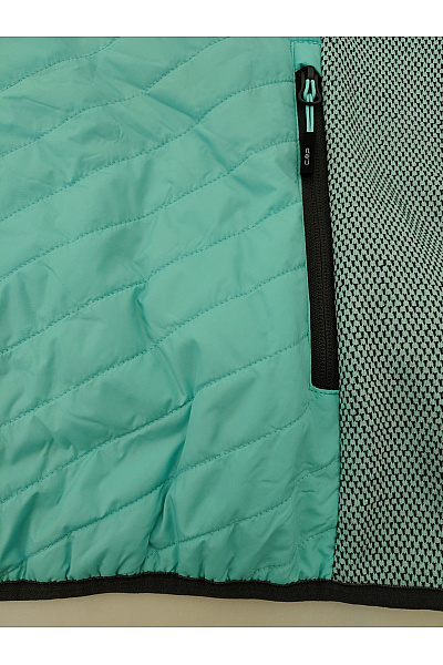 CMP Modrá prošívaná sportovní přechodová bunda s kapucí Vel. L430 | CMP | obrázek 3