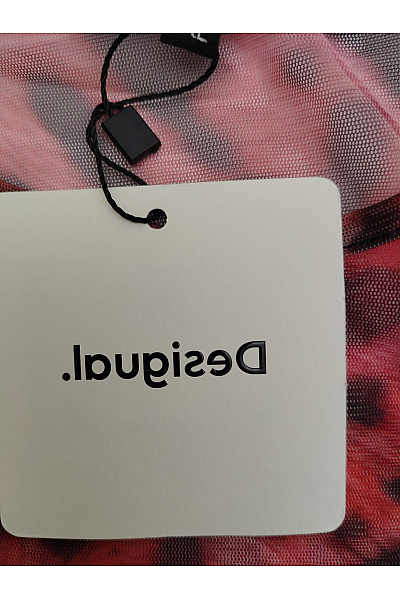 DESIGUAL Barevná halenka s dlouhým rukávem a zvířecím potiskem Velikost XL | DESIGUAL | obrázek 6