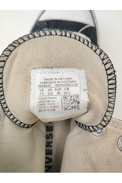 CONVERSE tenisky Chuck Taylor All Star Lift High Top Černé Velikost 38 | CONVERSE | obrázek 9
