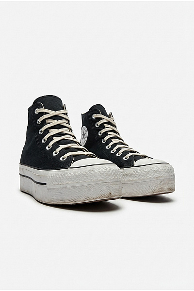 CONVERSE Tenisky Chuck Taylor All Star Lift High Top Černé Velikost 38