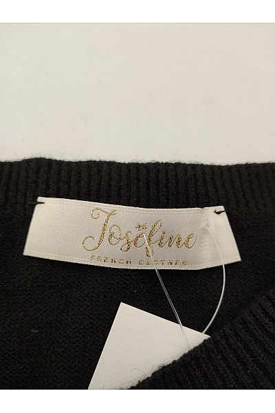 JOBELINE Černé kašmírové pletené šaty s dlouhým rukávem Vel. XS | JOBELINE | obrázek 5