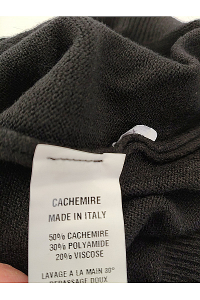 JOBELINE Černé kašmírové pletené šaty s dlouhým rukávem Vel. XS | JOBELINE | obrázek 6