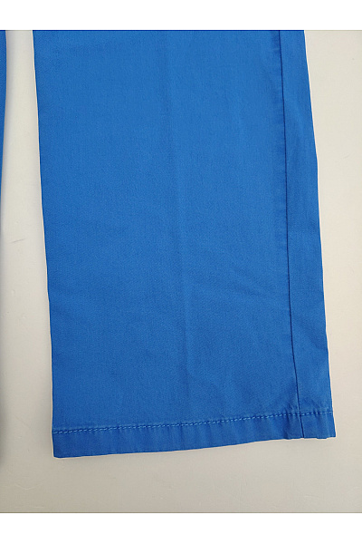 Be exclusive Pánské modré bavlněné chino kalhoty Velikost DE 26 | be exclusive | obrázek 3