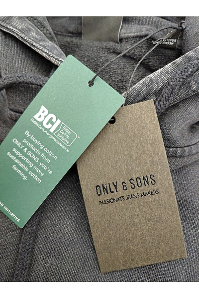 ONLY & SONS Chlapecká bavlněná mikina s kapucí oversized Velikost L | ONLY & SONS | obrázek 5