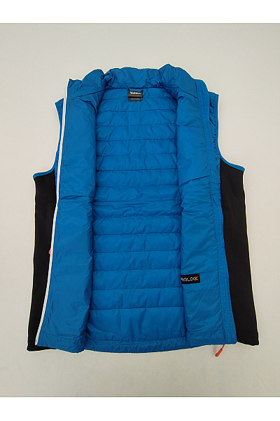 Jack Wolfskin Modrá prošívaná zateplená sportovní vesta bez rukávů Vel. M | Jack Wolfskin | obrázek 6