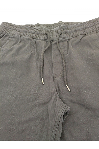 JACK & JONES Černé bavlněné jogger tepláky s kapsami Velikost EU M | JACK & JONES | obrázek 4