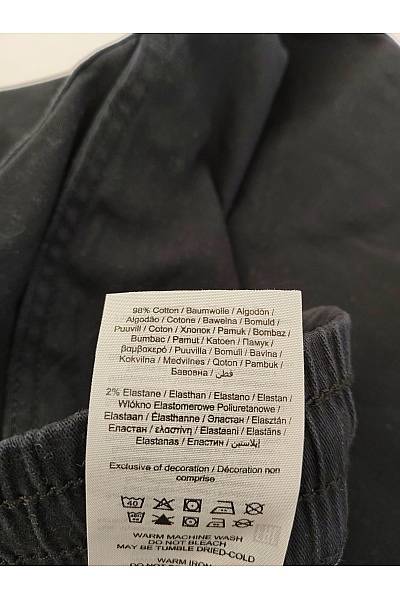 JACK & JONES Černé bavlněné jogger tepláky s kapsami Velikost EU M | JACK & JONES | obrázek 6