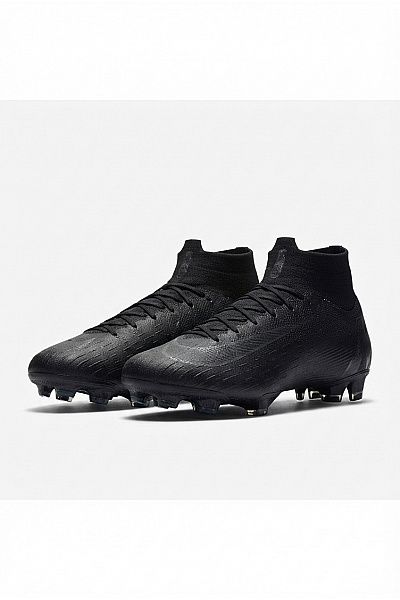 Nike Černé Kotníkové Kopačky šněrovací Sportovní Velikost US 8.5