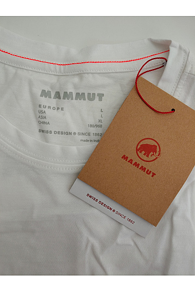MAMMUT Bavlněné pánské tričko s krátkým rukávem a potiskem Velikost EU L | MAMMUT | obrázek 8