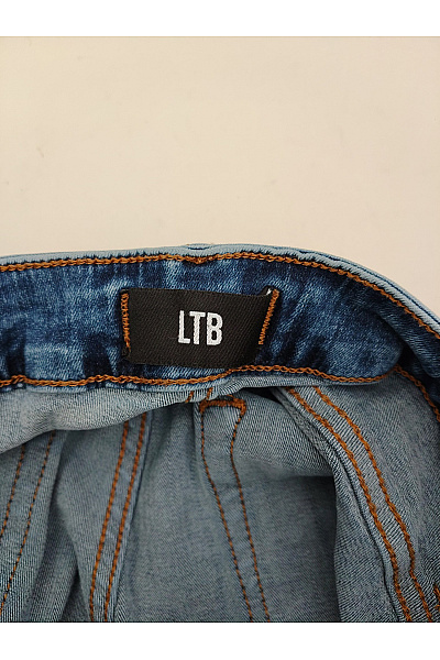 LTB Dámské modré bavlněné džíny rovné Velikost 27/30 | LTB | obrázek 5