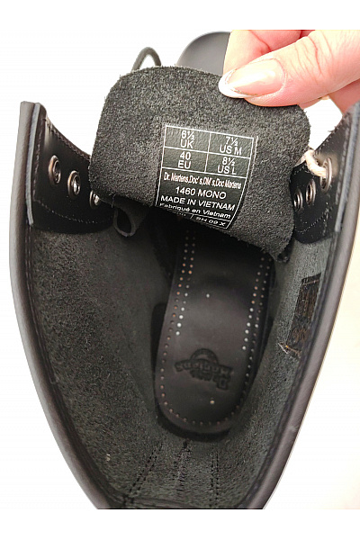 Dr.Martens Černé kotníkové šněrovací boty s kulatou špičkou | Dr.Martens | obrázek 8