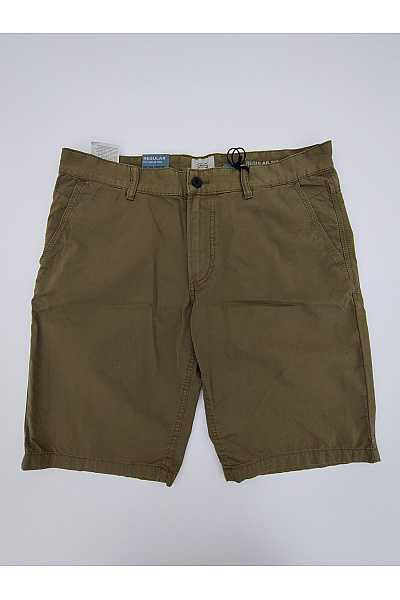 Camel active Pánské bavlněné khaki chino kraťasy ke kolenům Velikost US 34 | camel active | obrázek 2