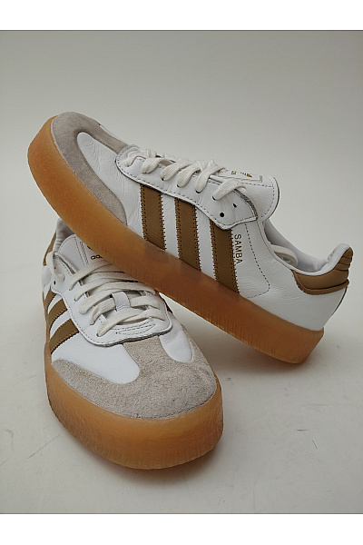ADIDAS Pánské tenisky Sambae Bílé Vel. FR 42 | ADIDAS | obrázek 4