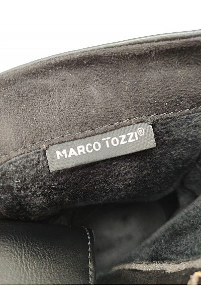 MARCO TOZZI Černé kotníkové šněrovací boty na platformě Velikost EU 42 | MARCO TOZZI | obrázek 10