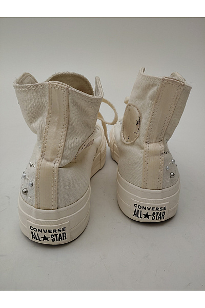 CONVERSE tenisky Chuck Taylor All Star Lift Platform Mini Studs Bílé Velikost 39 | CONVERSE | obrázek 11