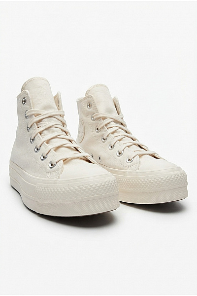 CONVERSE Tenisky Chuck Taylor All Star Lift Platform Mini Studs Bílé Velikost 39