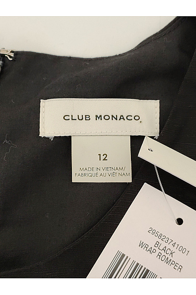 Club Monaco Černý dámský overal bez rukávů společenský Vel. US 12 | Club Monaco | obrázek 6
