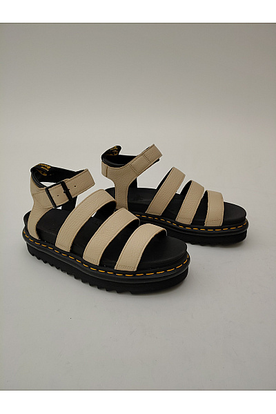 Dr.Martens Béžové letní sandály na platformě s přezkou Velikost EU 39 | Dr.Martens | obrázek 2