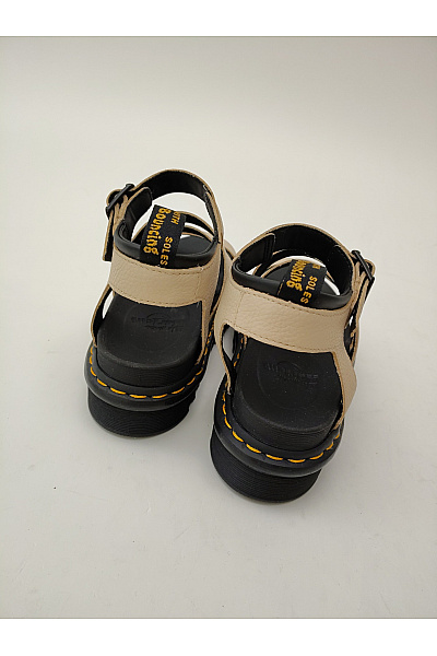 Dr.Martens Béžové letní sandály na platformě s přezkou Velikost EU 39 | Dr.Martens | obrázek 4