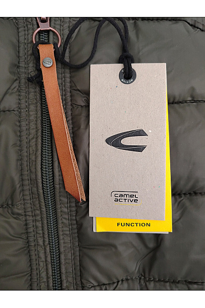 Camel active Dámská khaki prošívaná přechodová bunda se zipem Vel. EU 36 | camel active | obrázek 4