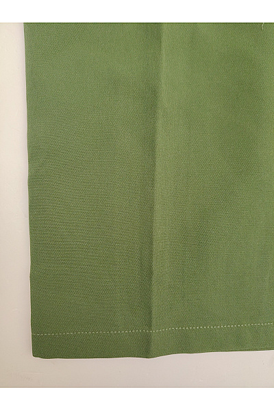 MOE Khaki pouzdrové šaty s kimono rukávem elegantní minimalistické Vel. S | MOE | obrázek 3