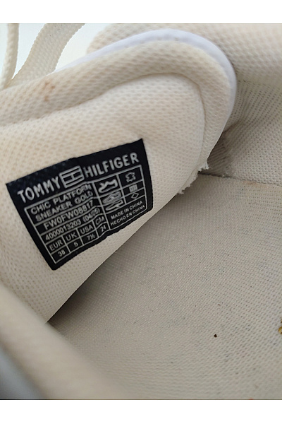 TOMMY HILFIGER tenisky Chic Platform Cupsole Sneaker Bílé Velikost EU 38 | TOMMY HILFIGER | obrázek 14