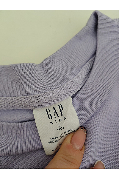 Gap Dívčí fialová mikina s motýly Velikost US L (10) | Gap | obrázek 5