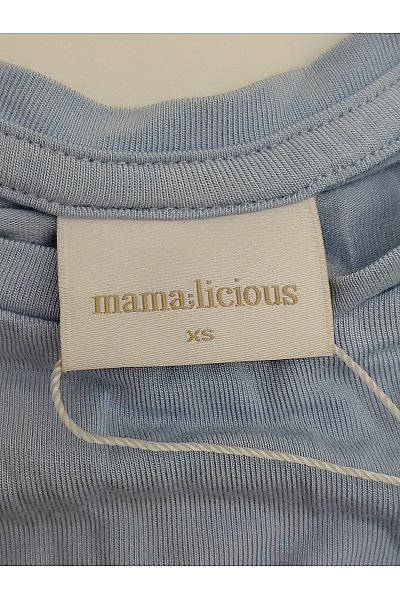 Mama licious Modré dámské asymetrické tílko bez rukávů basic | mama licious | obrázek 6