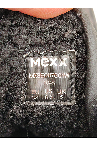 Mexx Černé kotníkové zimní boty s kožíškem a šněrováním Velikost EU 38 | Mexx | obrázek 7
