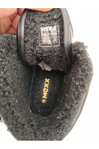 Mexx Černé kotníkové zimní boty s kožíškem a šněrováním Velikost EU 38 | Mexx | obrázek 8