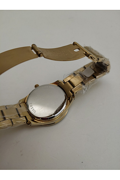 Fossil Zlaté luxusní dámské hodinky s kamínky | Fossil | obrázek 8