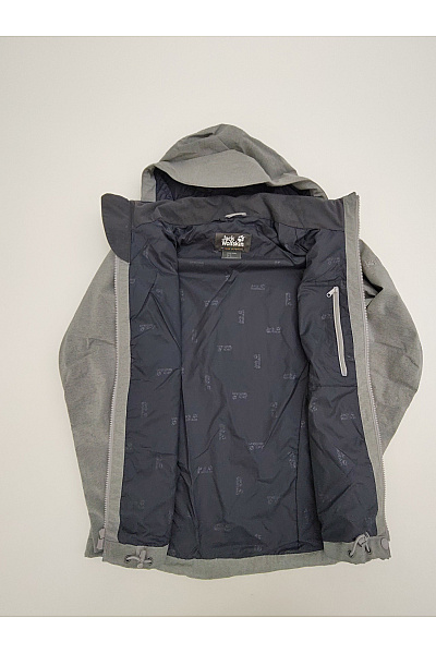Jack Wolfskin Šedá funkční outdoorová bunda s kapucí Vel. S | Jack Wolfskin | obrázek 10