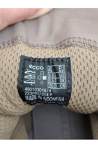 Ecco Dámské kotníkové šněrovací boty hnědé podzimní zimní outdoorové Velikost EU 40 | ecco | obrázek 7