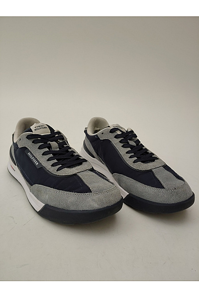 TOMMY HILFIGER Pánské tenisky T Core Mix Runner Šedé Vel. EU 45 | TOMMY HILFIGER | obrázek 2