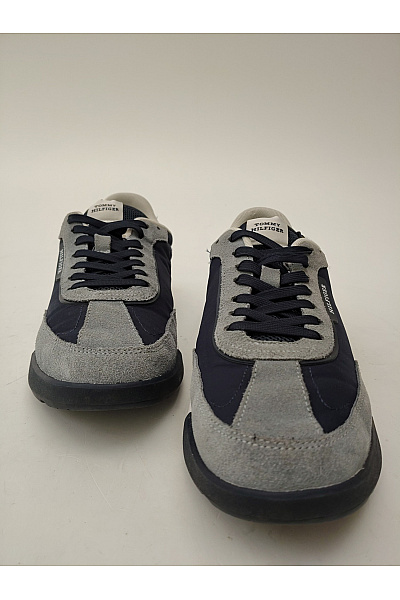 TOMMY HILFIGER Pánské tenisky T Core Mix Runner Šedé Vel. EU 45 | TOMMY HILFIGER | obrázek 7