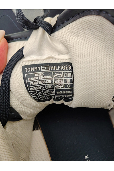TOMMY HILFIGER Pánské tenisky T Core Mix Runner Šedé Vel. EU 45 | TOMMY HILFIGER | obrázek 12