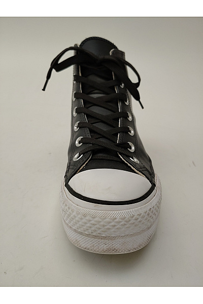 CONVERSE tenisky Chuck Taylor All Star Lift Platform Leather Hi Černé Velikost 41 | CONVERSE | obrázek 6