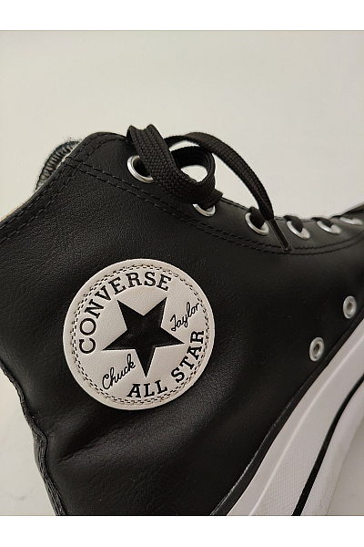 CONVERSE tenisky Chuck Taylor All Star Lift Platform Leather Hi Černé Velikost 41 | CONVERSE | obrázek 10
