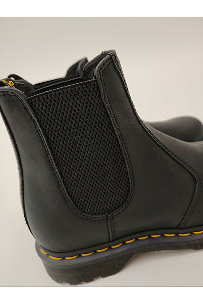 Dr.Martens Černé pánské kožené kotníkové chelsea boty Velikost EU 41 | Dr.Martens | obrázek 6