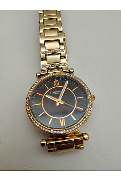 Stuhrling Zlaté luxusní dámské hodinky smart casual | stuhrling | obrázek 7