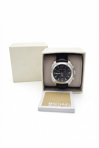 MICHAEL KORS Pánské Chronograf Hodinky černé Smart Casual