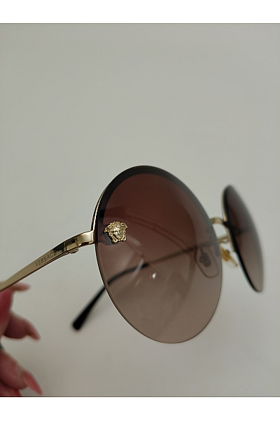 VERSACE Dámské kulaté sluneční brýle oversized luxusní | VERSACE | obrázek 8