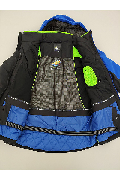 Peak mountain Pánská sportovní zimní lyžařská bunda s kapucí | peak mountain | obrázek 5