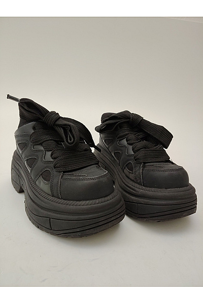 Bershka tenisky Koi Footwear Necromancer Chunky Platform Trainers Černé Vel. EU 37 | Bershka | obrázek 2